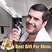 KOOWHEEL Electric Shaver Razor For Men 4 in 1, Beard Trimmer Waterproof Wet Dry Rotary Shaver Cordless Hair Trimmer Nose Hair Trimmer Facial Cleaning Brush USB Rechargeable Black