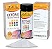 ZAEL Ketone Test Strips, 125 Strips + Free Low Cab One Week Meal Plan (8x11), Ketone Urine Test * Perfect for Ketosis, Diabetics, Paleo & Atkins Diet. Lab Grade Test Pads - Clear Instructions