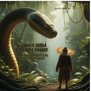 Livro O CABOCO JURUÁ E A COBRA GRANDE: Uma Aventura Mística na Floresta Amazônica