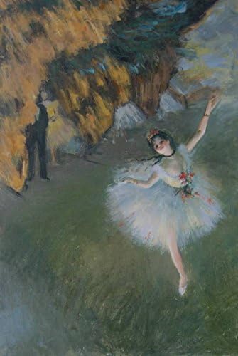 Eastpainting Handmade Impressionism oil Painting " the Star " By Edgar DegasUnframed Reproduction (24x36 Inches)