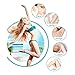 Wax Warmer, Hair Removal Waxing Kit, Electric Wax Heater with 4 Hard Wax Beans and 10 Wax Applicator Sticks, Depilatory Machine for Facial Skin, Body and Bikini Area for Women and Men