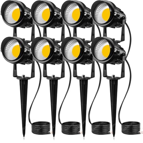 SUNVIE 12w led landschaft beleuchtung low-voltage-wasserdicht garten-bahn lichter super warme 8er warmweiß