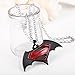 Broadmix Batman V Superman: Dawn of Justice Superman in Batman Logo Pendent Chain Necklace