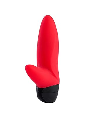 Fun Factory Vibrator FLASH, red, Silikon-Toy mit Klitoralfortsatz