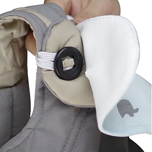 image for Grop Baby Drool and Teething Pad, Organic Cotton 3-Piece Gift Set for 