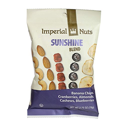 Imperial Nuts Grab & Go 8 PK Variety of Snack Blend Featuring a Large Assortment of Variety of Fresh Nuts, Dried Fruits, Seeds & Chocolate Blend. - Thumbnail 4