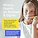 MOUTHWATCHERS Soft Flossing Toothbrushes for Kids, Yellow, Ultra Clean Manual Toothbrush for Sensitive Teeth & Gums, by Dr. Plotka