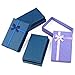 Joybeauti Hexagonal Healing Point Chakra Cut Created Gemstone Blue Onyx Pendant Necklace with Gift Box (Pack of 1)