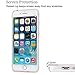 KINFUTON Compatible iPhone 7 Plus Case,iPhone 8 Plus Case,White Marble Women Girls Men Soft Silicon Rubber Clear Bumper Glossy TPU Slim Fit Cute Protective Phone Case for iPhone 7 Plus iPhone 8 Plus