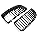uxcell 2pcs Glossy Black Front Bumper Kidney Grill Grille for 2005-2008 BMW E90 E91 4 Doors Sedan 323i 328i 328xi 335i 335xi 330i 330xi 320i 325xi