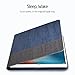 ESR Urban Premium Folio Case for iPad Pro 10.5, Book Cover Design, Multi-Angle Viewing Stand, Smart Cover Auto Sleep/Wake Function for The 2017 iPad Pro 10.5-inch(Knight Blue)