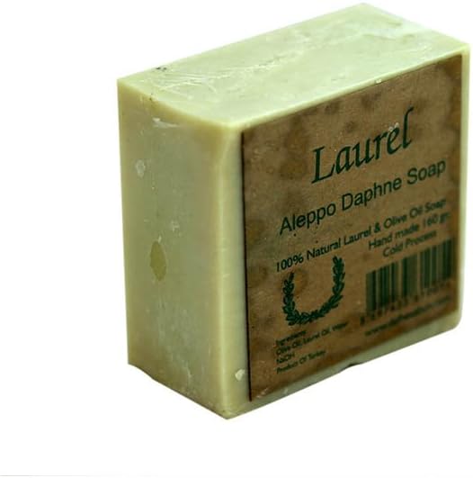 Aleppo Soap Bars, Hand-made, All-Natural, Vegan with Olive Oil and Laurel Extract (1)
