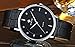 Tonnier Super slim Quartz Casual Wristwatch Business Genuine Leather Analog Men's Watch