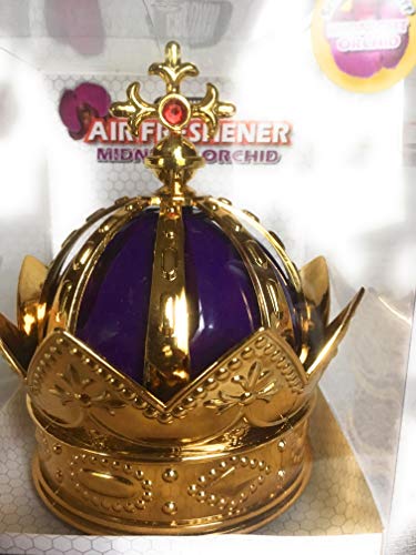 Crown Air Freshener Purple -THERE ARE TWO SCENT FOR YOUR CHOICE, (1) Midnight Orchid and (2) Lavender scent )