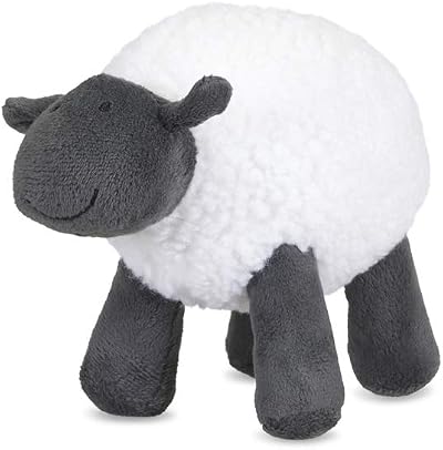 Petface Stanley the Sheep Plush Dog Toy with Squeaker