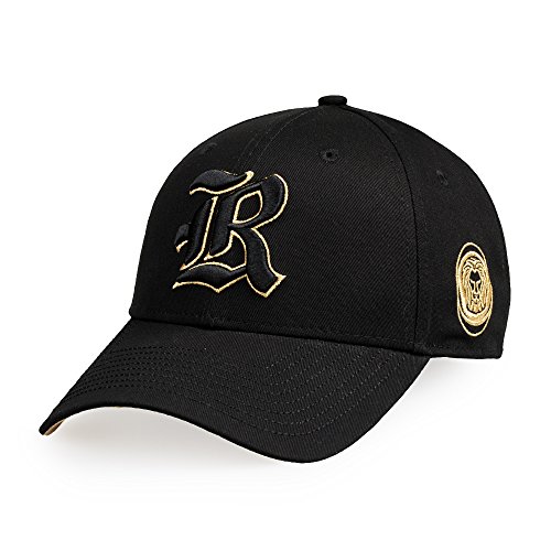 Riorex Baseball Caps for Men Sun Hat Breathable and softable Adjustable (Black-Gold)