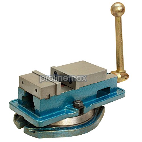 3'' Accu Lock Precision Vise w/ Swivel Base Milling Drilling Machine Bench Clamp