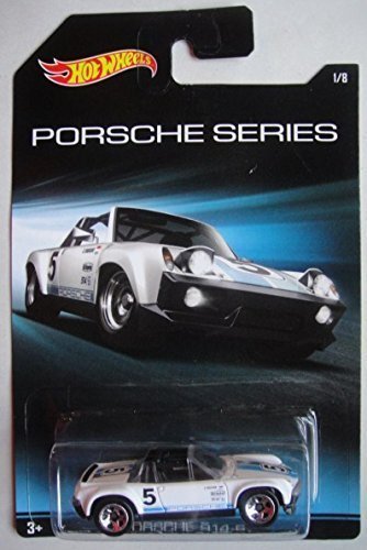 HOT WHEELS PORSCHE SERIES WHITE PORSCHE 914-6 1/8