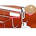 EigPluy Wine Glass Rack - 2 in 1 Under Cabinet Wine Glass Holder and Mug Hooks Hanging Rack - Multifunction Nail Free Stemware Rack Coffee Cup Holder Mug Wine Glasses Storage Shelf
