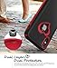 iPhone Xs/X Case, Vena [vLove] Heart Shape | Dual Layer Protection, Hybrid Bumper Cover Case for Apple iPhone Xs 2018 / iPhone X, 10 2017 5.8