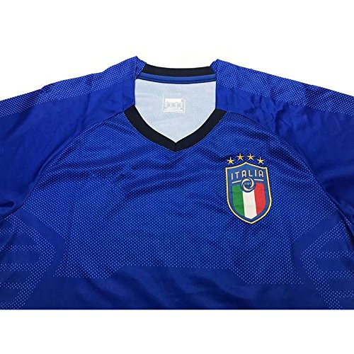 image for SODIAL Family Breathable Sportswear Soccer Set World Cup Italy Soccer 