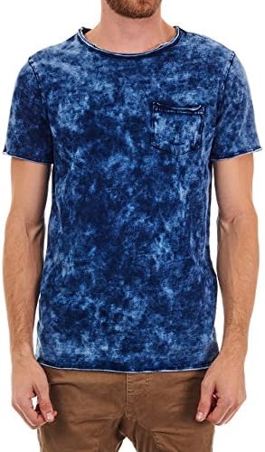 PX Clothing Men's Wyatt Indigo Tee in Indigo