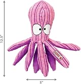 KONG CuteSeas Octopus Corduroy Plush Dog Toy for Large Dogs view 3