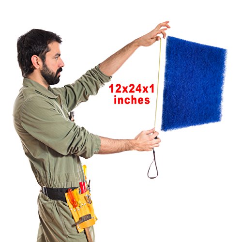 Vega AC Air Furnace Filters Cut to Fit Washable (12x24x1, 1 Pack