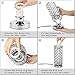 Table Lamp, Petronius Crystal Table Lamps, Decorative Bedside Nightstand Desk Lamp Shade for Bedroom, Living Room, Dining Room, Kitchen