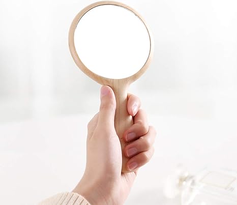 Amazon Deccool 化粧ミラー 化粧鏡 手鏡 コンパクトミラー かわいい 携帯 木製 収納便利 旅行 コンパクト Deccool 化粧鏡 通販