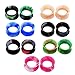 14pcs Camouflage Colors Soft Silicone Ear Skin Tunnels Plugs Expander Gauges2g-3/4