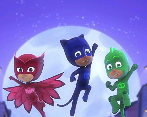PJ MASKS Edible Image Photo Cake Topper Sheet Birthday Party - 1/4 Sheet Topper - 14498