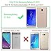 ERAGLOW Galaxy J7 2018 Case/J7 V 2nd case/J7 Refine/J7 Star/J7 Aero/J7 Crown/J7 Top/J7 Aura/J7 Eon Case, Luxury PU Leather Wallet Flip Protective Case Cover for Samsung Galaxy J737 (Rose Gold)