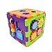 Wishland Baby Toys Activity Cube Baby's First Blocks Geometric Square Shape Sorter Cube
