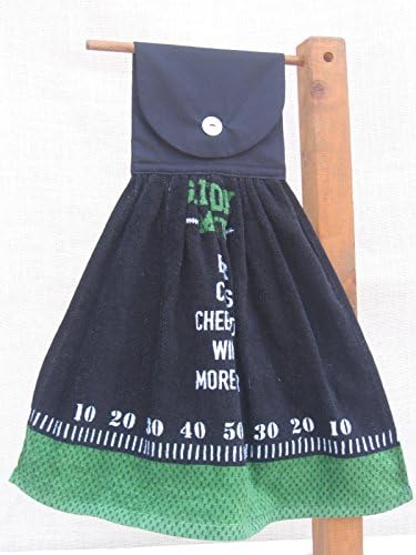 Football Theme Hanging Dish Towel