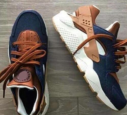 multicolor huarache sneakers