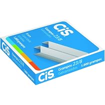 Grampo 23/8 Galvanizado p/40 folhas, 181.0200, Caixa c/ 1000 ...