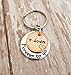 7 Year Anniversary, 7th Anniversary Gift, Lucky 2018 Copper Penny Down Forever To Go Coin Key Chain, Copper Anniversary Gift