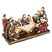 Juvale Religious Statues The Last Supper - Hand-Painted Last Supper Resin Collectible Figurine, Christian Tabletop Decoration for Home, for Christmas and Festive Celebrations, 6 x 3.5 x 2.2 inch