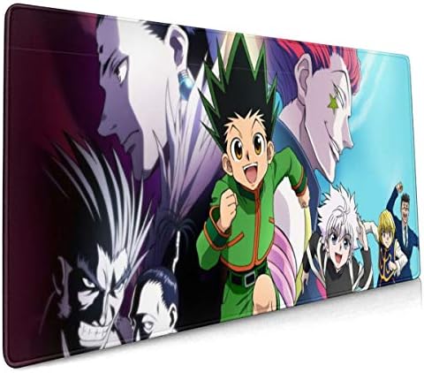 AsakawaKoutarou Hunter X Hunter XXL Professional Large Mouse Pad & Computer Game Mouse Mat (35.5x15.8x0.1IN, 90x40 Space)