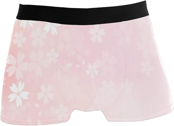 Amazon メンズ下着 メンズボクサーパンツ 桜 さくら 咲 かわいい ボクサーブリーフ インナーパンツ 男性下着 吸汗速乾 通気良い 弾力性 前閉じ インナー 贈り物 S ボクサー 通販