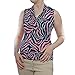 Anne Klein Women's Print Triple Pleat Top