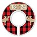 Mumsy Goose Baby Nursery Closet Dividers, Closet Organizers, Baby Boy Woodland Clothes Sizers