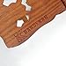 IndiaBigShop Wooden Handmade Classic Sheesham Nose-shaped Eyeglass Spectacle Holder Perfect for Home and Office Decor 6 Inch