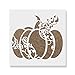 Pumpkin Decorative Stencil Template for Walls and Crafts - Reusable Stencils for Painting in Small & Large Sizes