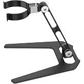 Aluminum Alloy Simple Bracket Stand for USB Microscope and WiFi Microscope | Cainda Small Metal Microscope Stand - Lightweight Durrable and Portable - For Digital Microscope (Only Stand)