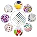 Ardour Van LAYOER Aluminum Steel Handle Crochet Hooks Knitting Needles Sets 24 pcs with Bag