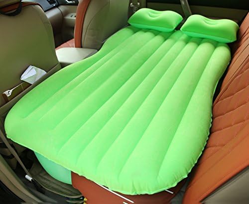 Ankioo Inflatable Car Mattress Car Mobile Cushion - Travel Air Bed Camping Car Back Seat Extended Mattress with Air Pump, Repair Pad, Glue Kits