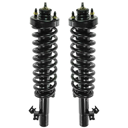 TRQ Front Strut & Coil Spring Assembly Set Driver & Passenger Sides Compatible with 94-01 Acura Integra 92-95 Honda Civic 93-97 Civic del Sol