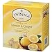 Twinings Lemon and Ginger Tea 50 count Tea Bags